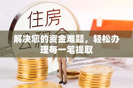 屏南解决您的资金难题，轻松办理每一笔提取