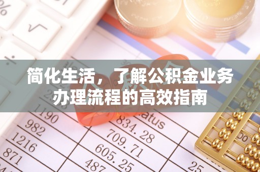 屏南简化生活，了解公积金业务办理流程的高效指南