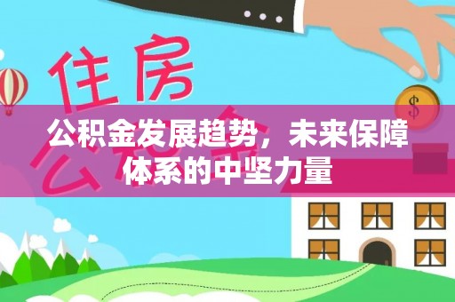 屏南公积金发展趋势，未来保障体系的中坚力量