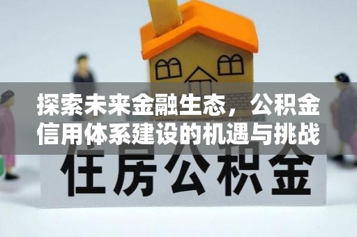 屏南探索未来金融生态，公积金信用体系建设的机遇与挑战